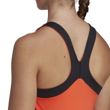 adidas Tennis Tank Y HEAT.RDY (slim fit, soft feel, integrated bustier) orange ladies